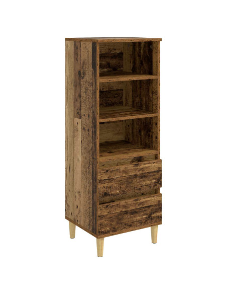 Credenza Legno antico 40 x 36 x 110 cm Legno ingegnerizzato