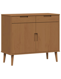 Credenza MOLDE Caramello 90 x 40 x 80 cm 2