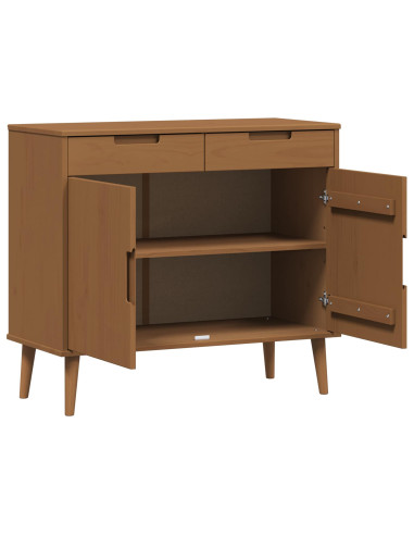 Credenza MOLDE Caramello 90 x 40 x 80 cm