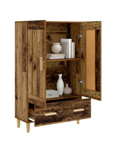 Credenza Legno antico 70 x 31 x 115 cm Legno ingegnerizzato 2