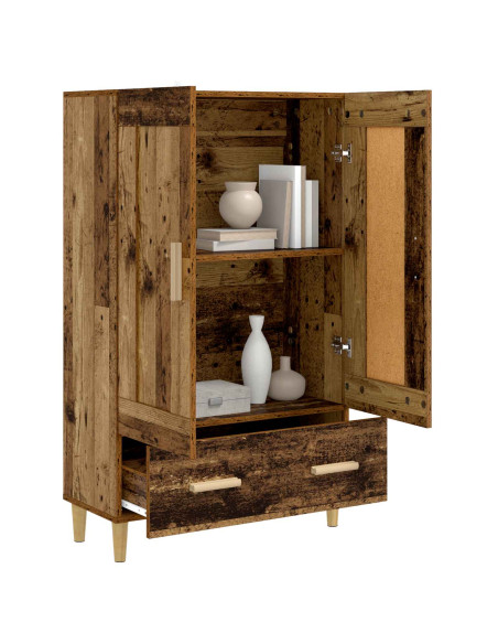 Credenza Legno antico 70 x 31 x 115 cm Legno ingegnerizzato