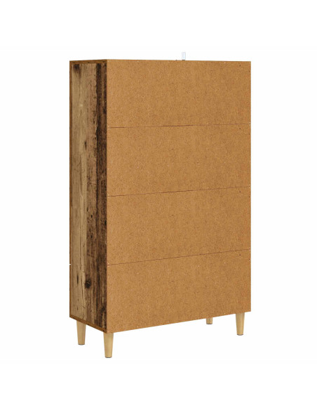 Credenza Legno antico 70 x 31 x 115 cm Legno ingegnerizzato