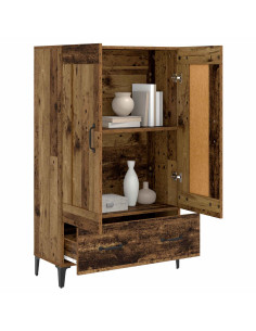Credenza Legno antico 70 x 31 x 115 cm Legno ingegnerizzato 2