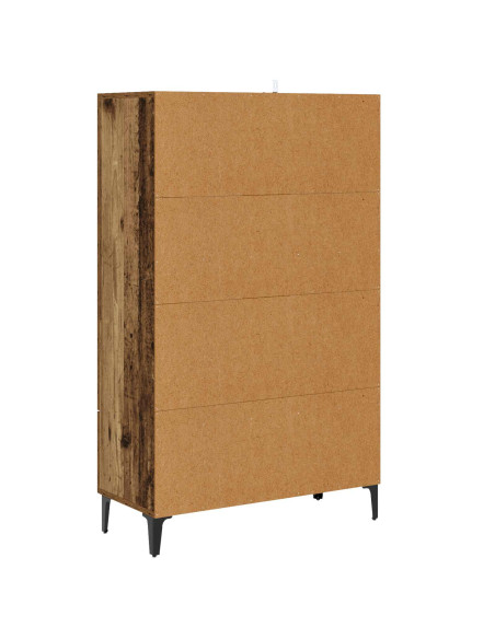 Credenza Legno antico 70 x 31 x 115 cm Legno ingegnerizzato