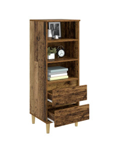 Credenza Legno antico 40 x 36 x 110 cm Legno ingegnerizzato 2
