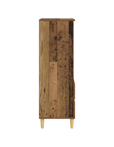 Credenza Legno antico 40 x 36 x 110 cm Legno ingegnerizzato