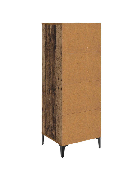 Credenza Legno antico 40 x 36 x 110 cm Legno ingegnerizzato
