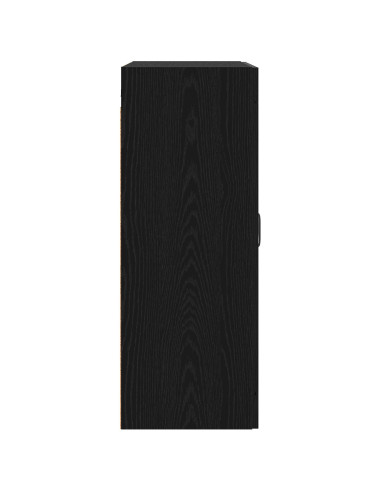Armadietto a muro Rovere Nero 69,5 x 34 x 90 cm