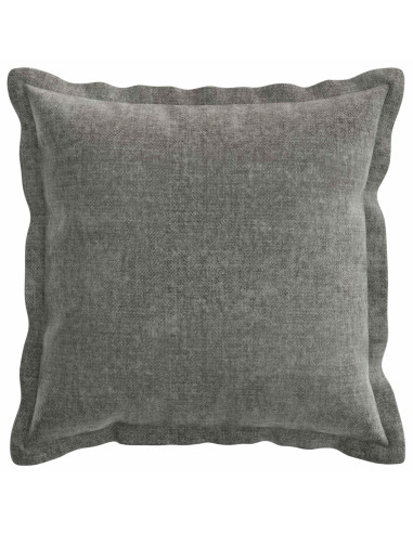 Federa 2 pcs HOUTEN Grigio Scuro 45 x 45 cm Tessuto Chenille