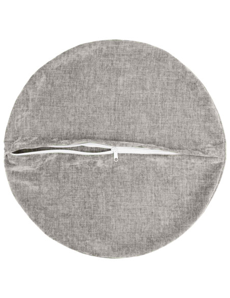 Federa 6 pcs HEERLEN Grigio Chiaro Ø 30 cm Tessuto Chenille