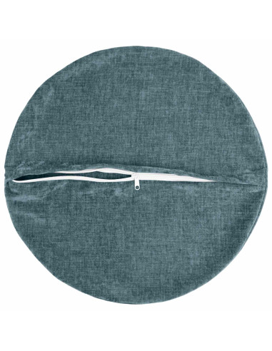 Federa 6 pcs HEERLEN Blu Ø 30 cm Tessuto Chenille