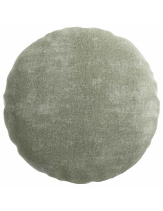 Federa 2 pcs HEERLEN Verde Ø 40 cm Tessuto Chenille 2