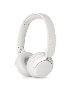CUFFIA OVER-EAR WRLS BT MIC - BIANC