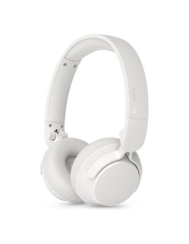 CUFFIA OVER-EAR WRLS BT MIC - BIANC