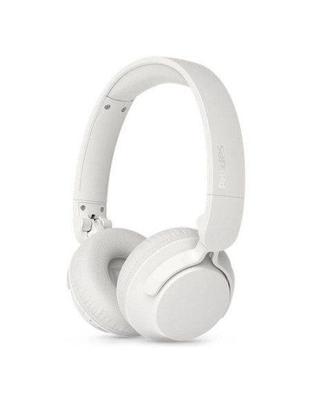 CUFFIA OVER-EAR WRLS BT MIC - BIANC
