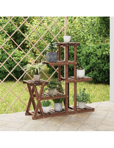 Portafiori 95x25x96 cm in Legno Massello di Abete