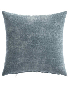 Federa 6 pcs HEERLEN Azzurro 40 x 40 cm Tessuto Chenille 2