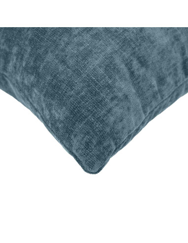Federa 2 pcs HEERLEN Blu 40 x 40 cm Tessuto Chenille