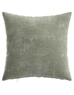 Federa 6 pcs HEERLEN Verde 40 x 40 cm Tessuto Chenille 2