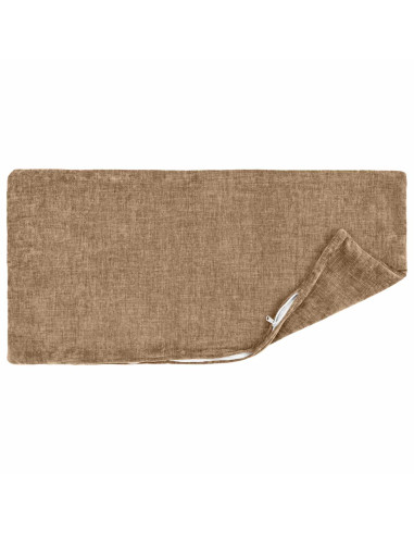 Federa 6 pcs HEERLEN Marrone 30 x 50 cm Tessuto Chenille
