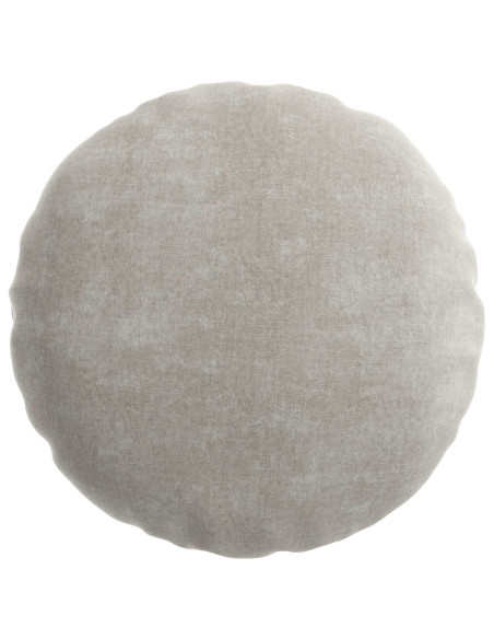 Federa 2 pcs HEERLEN Grigio Chiaro Ø 60 cm Tessuto Chenille