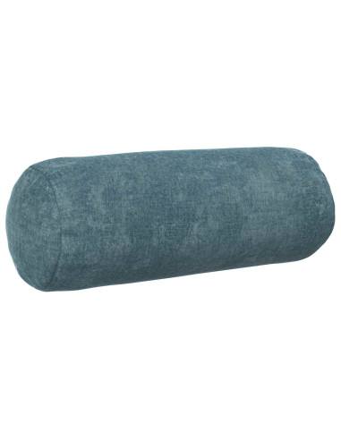 Federa 6 pcs HEERLEN Blu Ø 15 x 40 cm Tessuto Chenille