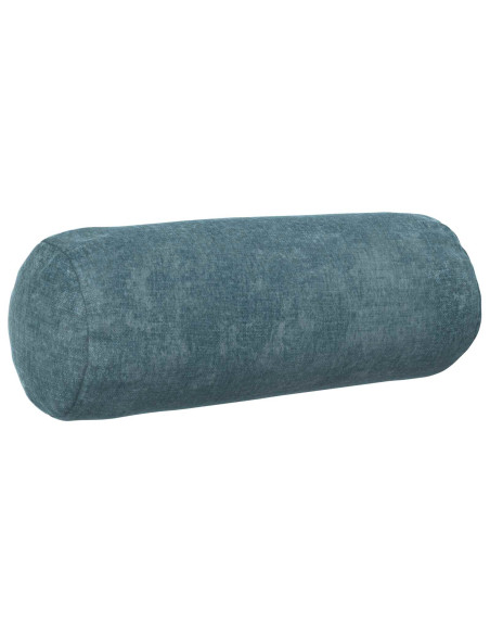 Federa 6 pcs HEERLEN Blu Ø 15 x 40 cm Tessuto Chenille