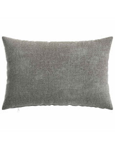 Federa 6 pcs HEERLEN Grigio Scuro 30 x 50 cm Tessuto Chenille 2