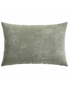 Federa 6 pcs HEERLEN Verde 30 x 50 cm Tessuto Chenille 2