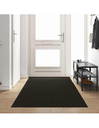 Tappetino Nero 120 x 350 cm 100% Poliammide