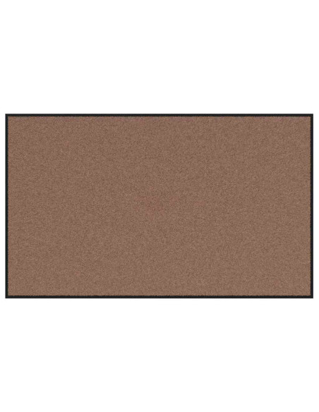 Tappetino Marrone e Nero 90 x 150 cm 100% Poliammide