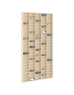 Vetrina a muro Beige 50 x 4,5 x 96 cm Legno multistrato 2
