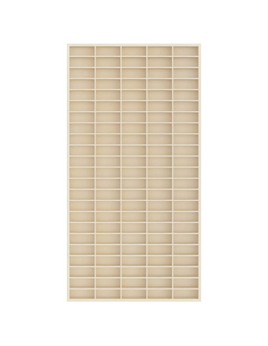 Vetrina a muro Beige 50 x 4,5 x 96 cm Legno multistrato
