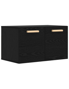 Armadietto a muro Rovere nero 60 x 36,5 x 35 cm