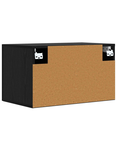 Armadietto a muro Rovere nero 60 x 36,5 x 35 cm