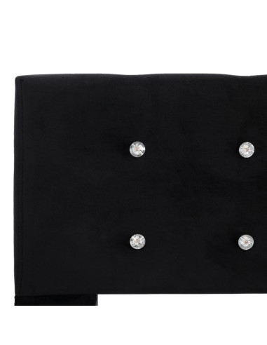 Giroletto Nero in Velluto 180x200 cm