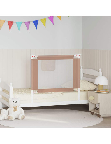 Sponda Letto di Sicurezza per Bambini Talpa 90x25 cm in Tessuto