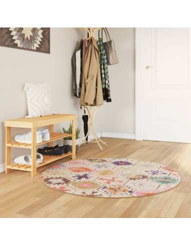 Tappeto Lavabile Multicolore Ø 120 cm