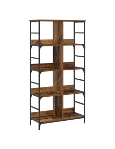 Libreria Legno antico 78,5 x 33 x 153 cm metallo PB