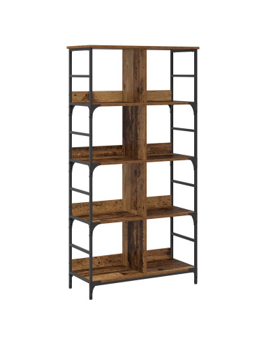 Libreria Legno antico 78,5 x 33 x 153 cm metallo PB