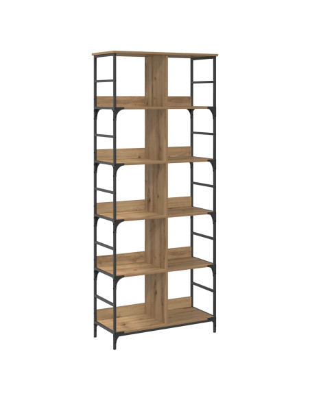 Libreria 4 livelli 78,5 x 33 x 188,5 cm metallo PB