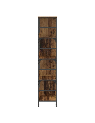 Libreria Legno antico 78,5 x 33 x 153 cm metallo PB