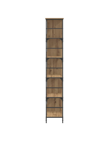 Libreria 4 livelli 78,5 x 33 x 188,5 cm metallo PB
