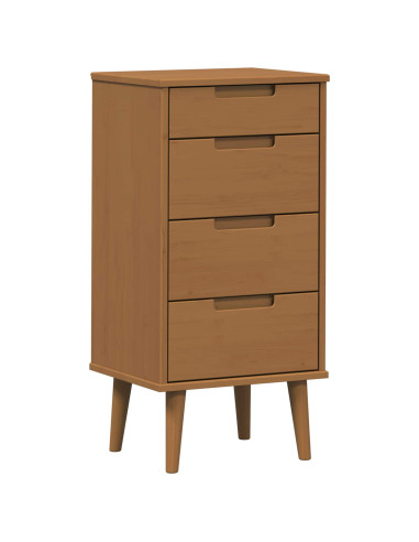 Cassettiera MOLDE Caramello 40 x 35 x 82 cm