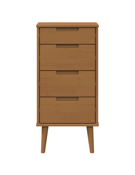 Cassettiera MOLDE Caramello 40 x 35 x 82 cm