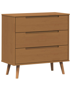 Cassettiera MOLDE Caramello 80 x 40 x 80 cm 2