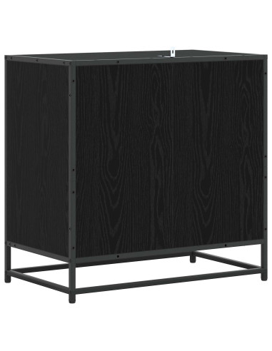 Mobile con Cassetti 3-Cassetto Rovere nero 70 x 41 x 70 cm