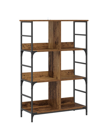 Libreria Legno antico 78,5 x 33 x 117,5 cm metallo PB
