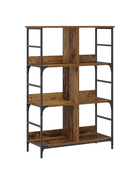 Libreria Legno antico 78,5 x 33 x 117,5 cm metallo PB