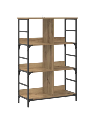 Libreria 4 livelli 78,5 x 33 x 117,5 cm metallo PB